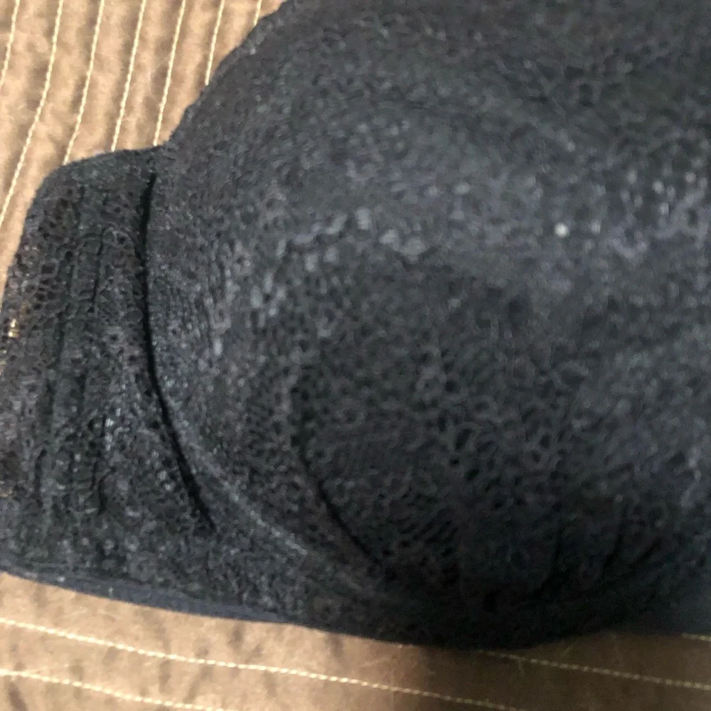 Lascana 38D black lace bra